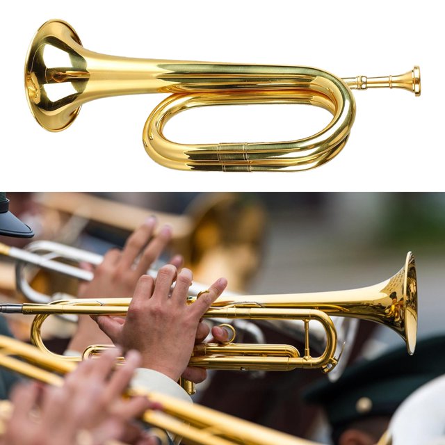 Trompeta de aleación de latón, instrumento musical clásico , profesional para actuaciones escénicas, profesionales, principiantes y