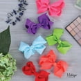thumbnail image 3 of 5.5 Inch Grosgrain Hair Bow Clip For Woman And Girls, 3 of 5