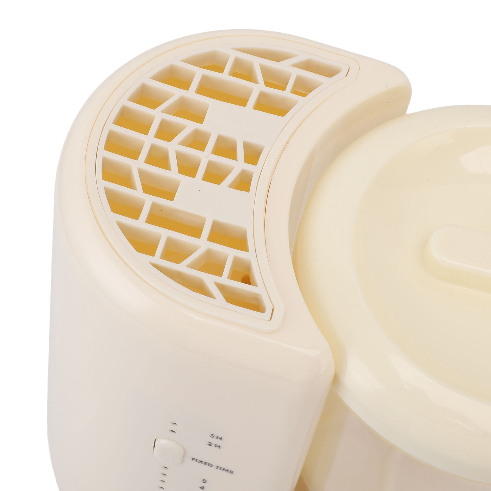 Suodoka 2 in 1 Multifunctional Portable Underwear Washing Machine and Automatic Cosmetic Makeup Brush Cleaner for Home Apartment Dorm Travel, High-Efficiency Compact Washer, Beige (8.7 in / 22 cm)