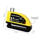 thumbnail image 2 of Bloqueo de alarma de freno de disco de rueda de scooter de motocicleta a prueba de agua 500mAh (amarillo negro), 2 of 9