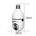 thumbnail image 2 of 5G Wifi Surveillance Camera, E27 Light Bulb Camera Wireless Waterproof IP65 Automatic Human Tracking Night Vision Security Camera, 2 of 8