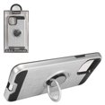 thumbnail image 3 of Apple iPhone 11 PRO MAX Phone Case with Ring Holder Kickstand, 360° Rotatable Ring Stand Fit Magnetic Car Mount Dual Layer Hybrid TPU Rubber Rugged Protective Cover SILVER for Apple iPhone 11 Pro Max, 3 of 5