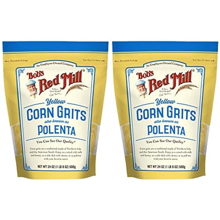 Bobs Red Mill Polenta Grits  Golden Corn Grit  24 Ounce (Pack Of 2)