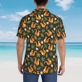 thumbnail image 6 of Daiia Forest Squirrel Hawaiian Shirt for Men Gentle Cotton Regular Short Sleeve Casual-Small, 6 of 9