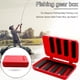 thumbnail image 5 of Cajas de plástico para señuelos de pesca, accesorios, contenedor de cebos, herramienta de Pesca (rojo) Likrtyny Para estrenar, 5 of 7