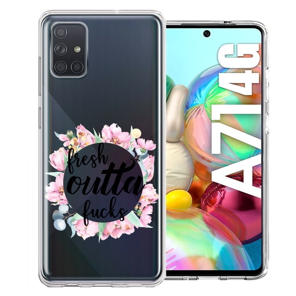 MUNDAZE For Samsung Galaxy A71 5G Fresh Outta Fs Design Double Layer Phone Case Cover