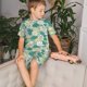 thumbnail image 4 of Balery Lotus Flower1 Conjunto de Pijama Infantil de Manga Corta con Estampado – Ropa de Dormir de Algodón Suave-3X-Large, 4 of 6