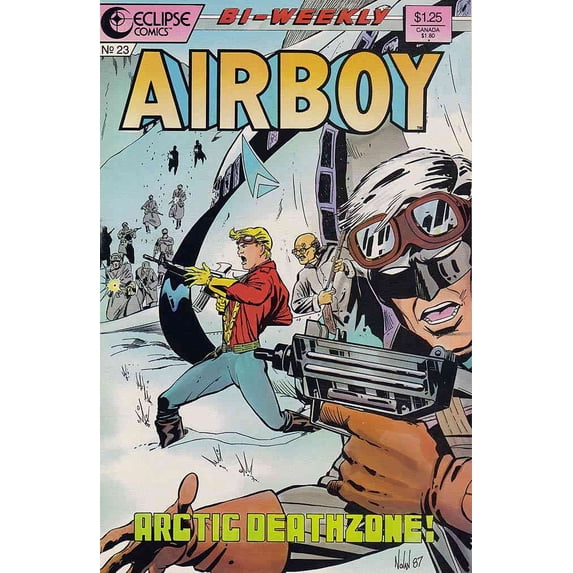 Airboy #23 VF ; Eclipse Comic Book