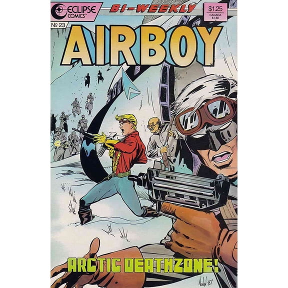 Airboy #23 VF ; Eclipse Comic Book