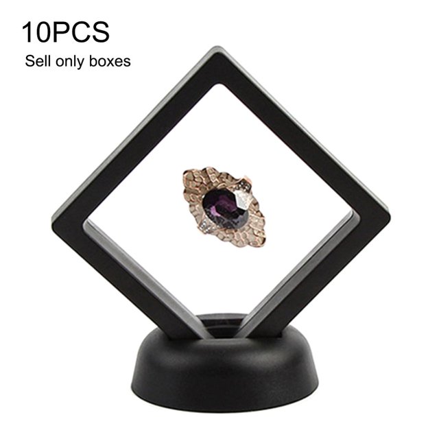 MesaSe 10 Pcs 3D Frame Shadow Box Jewellery Display Empty Coin Frame Watch Box;10 Pcs 3D Frame Shadow Box Jewellery Display Empty Coin Frame Watch Box