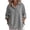 04# Gray, variant on Plus Size Women's Corduroy Tops Long Sleeve Collared Button up Blouse Loose Fit Casual Winter Shirt with Pockets S-2XL