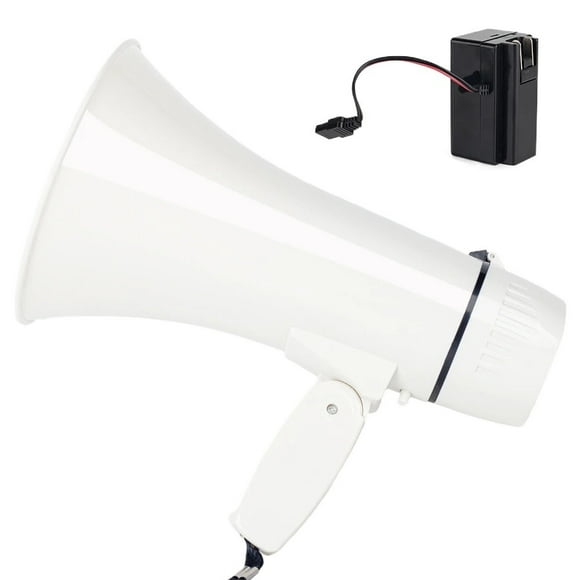 30W Megaphone 240s Recording Bullhorn Detachable Portable Microphone ,Comfortable and Portable