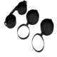 thumbnail image 1 of Binoculars Protective Rubber Objective Lens Caps Binocular Eyepiece Lens Cover Telescope Cover Lens, 1 of 5