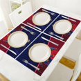 thumbnail image 5 of Henry Danger Placemats Set of 4, Washable Decorative Place Mats, Dining Table Placemats for Home Kitchen Party Banquets 12 X 18 Inch, 5 of 8