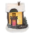 thumbnail image 2 of Mini casa iluminada en Navidad Casas de aldeas en miniatura Decoración de micro paisajismo, 2 of 4