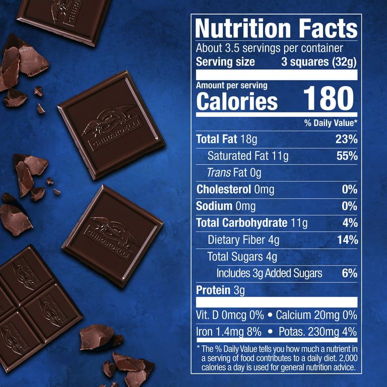 Intense Dark 92% Cacao Dark Chocolate Squares Case Pack (540 ct)