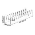 thumbnail image 3 of Estante acrílico para gorras de béisbol: transparente, se puede montar en la pared y ahorra espacio., 3 of 7