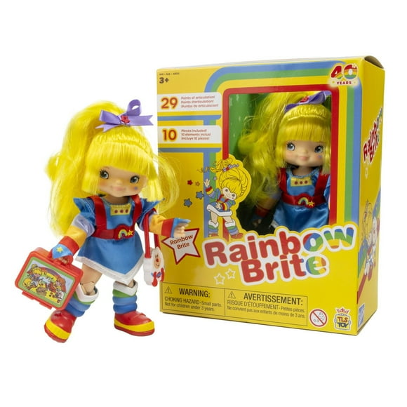 5.5” Rainbow Brite Articulated Fashion Doll, Articulated Fashion Doll