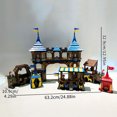 thumbnail image 3 of Royal Arena 1400+ Pieces Building Blocks Toy with Random Figures, Christmas Gift, 3 of 6