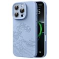 thumbnail image 1 of Funda magnética de silicona FEWGEY para iPhone 16 Pro Max, azul, 1 of 7