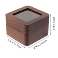 thumbnail image 5 of Caja de anillos para hombres, Cajas de regalo, cajas de joyería, estuche colgante, cajas de anillos de boda para ceremonia, organizador de collares, almacenamiento de anillos, 5 of 5