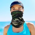 thumbnail image 3 of Bandana táctica militar para hombre y mujer pañuelo de poliéster camuflaje Ehuebsd AntiUV a prueba de viento suave para el cuello, 3 of 7