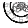 thumbnail image 2 of Reloj de engranaje retro, reloj de pared de engranaje artesanal, mano de obra exquisita para decoración del hogar, dormitorio, oficina, 2 of 5