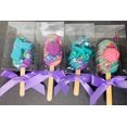 thumbnail image 4 of Lazos trenzados de satén Beileinicehk, color morado, paquete de 100, 4 of 7