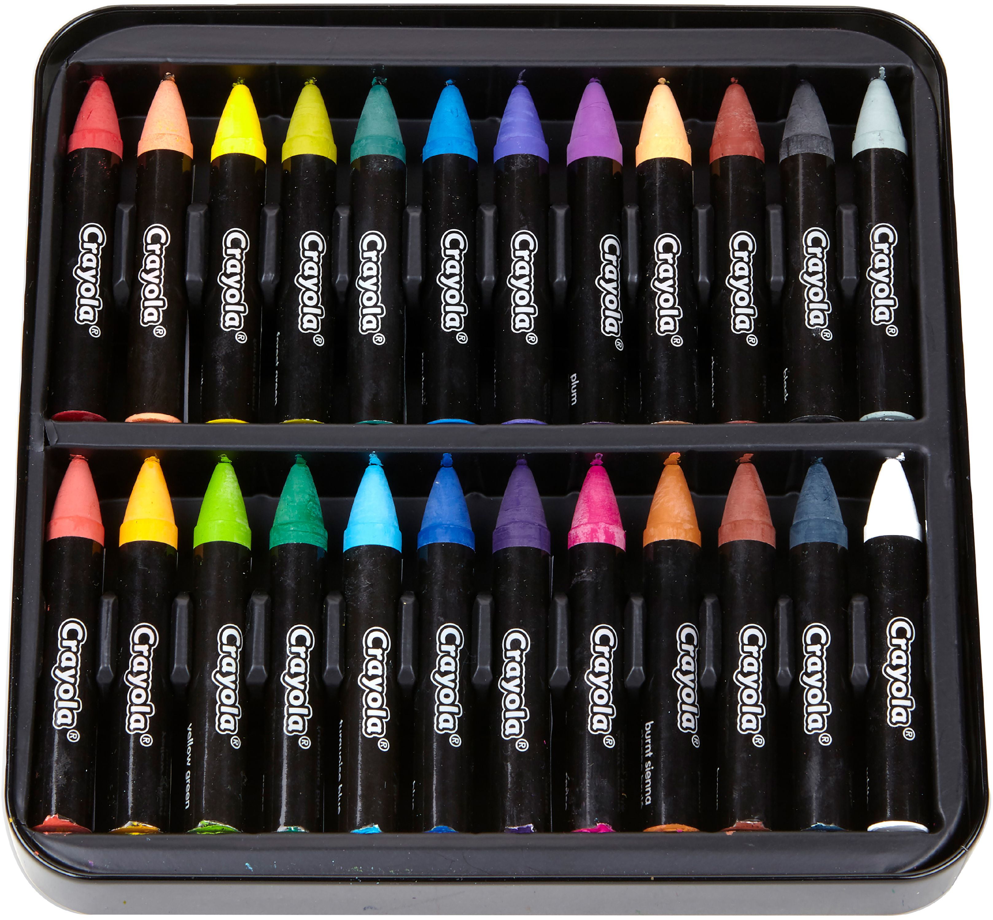 Crayola® Portfolio® Series 24 Color Water-Soluble Oil Pastels