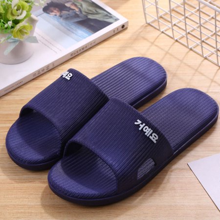 

QWZNDZGR Extra Large Size 50 51 Slippers Bathroom Shoes Men s Summer Beach Slippers House Slides Men Pvc Shoes Shower Slippers Unisex