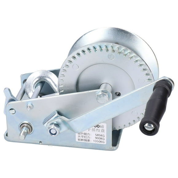 2000lbs Hand Winch, Manual Winch Hand Winch Trailer for Lifting