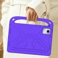 thumbnail image 6 of SaniMore for Lenovo Tab M11 11" 2024 EVA Kids Case, Skid-Proof Texture Case with Holder & Foldable 2 in 1 Kickstand Pencil Holder Shockproof Protective Case for Boys Girls, Purple, 6 of 7