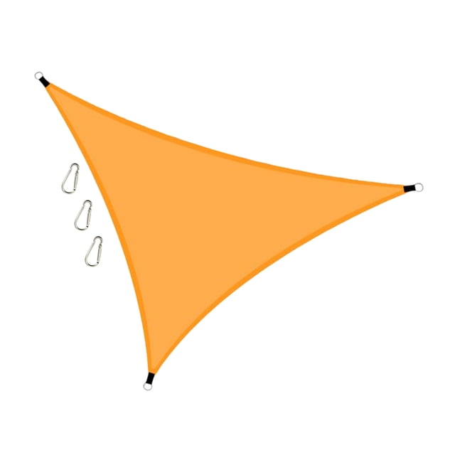 Waterproof Sun Shade Canopy, Heavy Duty Triangle Garden Shading Sail Shade Sail Waterproof Sun Shade with Quick drying Fabric for Patio, Garden, Backyard