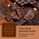 thumbnail image 5 of Molde de chocolate de 12 compartimentos Molde para hornear de sílice Horneado Moldes de chocolate de 2 piezas, 5 of 6