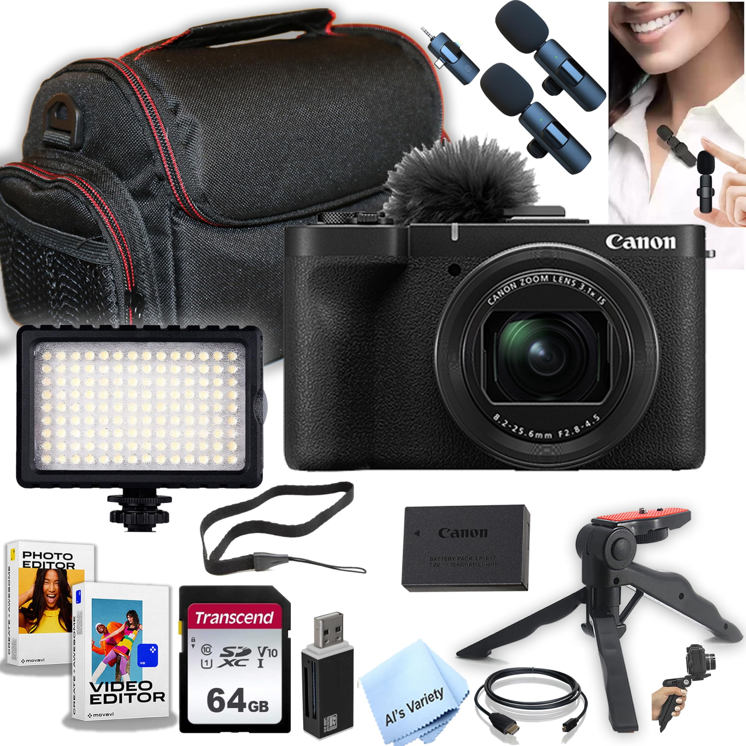 Canon PowerShot G7 X 20.2 Megapixel Digital Compact Camera for