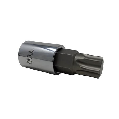 UPC: 0053001050727 | CTA Manufacturing CTA5072 T80 Torx Bit Socket – Lamborghini Lugs