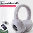 thumbnail image 2 of Winter Ear Muffs Warm Headphone Wireless Bluetooth 5.0 White, 2 of 5