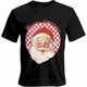 thumbnail image 1 of Camisetas para hombre, Feliz Navidad, Papá Noel, manga corta, informales, camisetas gráficas para adolescentes, niños y hombres, 1 of 8