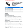 thumbnail image 2 of Knock Sensor - Compatible with 2007 - 2013 Chevy Silverado 1500 2008 2009 2010 2011 2012, 2 of 2