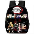 thumbnail image 1 of Demon Slayer Backpack Demon Slayer: Kimetsu no Yaiba Pillar Training Edition Student Backpack Large Capacity College Style Backpack, 1 of 1