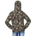 thumbnail image 4 of Cauagu Camouflage maple Print Sun Protection Jacket for Teen,Full-Zipper Long Sleeve Sun Shirts with Pockets UV Hoodie Shirts Outdoor Athletic Jacket-Medium, 4 of 7