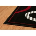 thumbnail image 5 of United Weavers Plaza Francoise Accent Rug, Geometric Pattern, Black, 1'11" X 3'3", 5 of 6