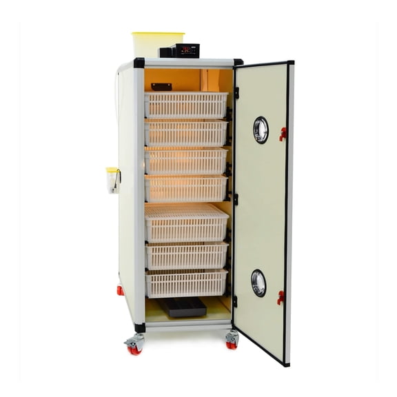Hatching Time HB500 H - Egg Incubator - Hatcher (High Hatch Rate, 2 Doors, Set & Forget Design) | Cimuka
