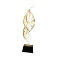 thumbnail image 4 of Estatua abstracta, obra de arte, figurita, novedad, decoración de escritorio, escultura, decoración del hogar Pequeño negro, 4 of 9