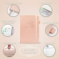 thumbnail image 5 of Budget Planner, 2026 Monthly Undated Bill Organizer Hardcover Financial Journal, Feela Money Expense Tracker with Budget Envelopes, Stickers, 1 Pen, User Manual, A5, Last 12 Months, Rose Gold, 5 of 6