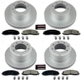 thumbnail image 2 of PowerStop Front and Rear Geomet Coated Brake Rotor and Pad Kit Fits: FORD Select Models CRK6405, 2 of 5