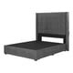 thumbnail image 1 of Box Base Cama Individual + Cabecera Titan Gris Oscuro, 1 of 7