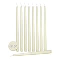 thumbnail image 1 of Hyoola, 14" Wool White Taper Candles - Bulk Dripless Tapers (84 Pack), 1 of 5