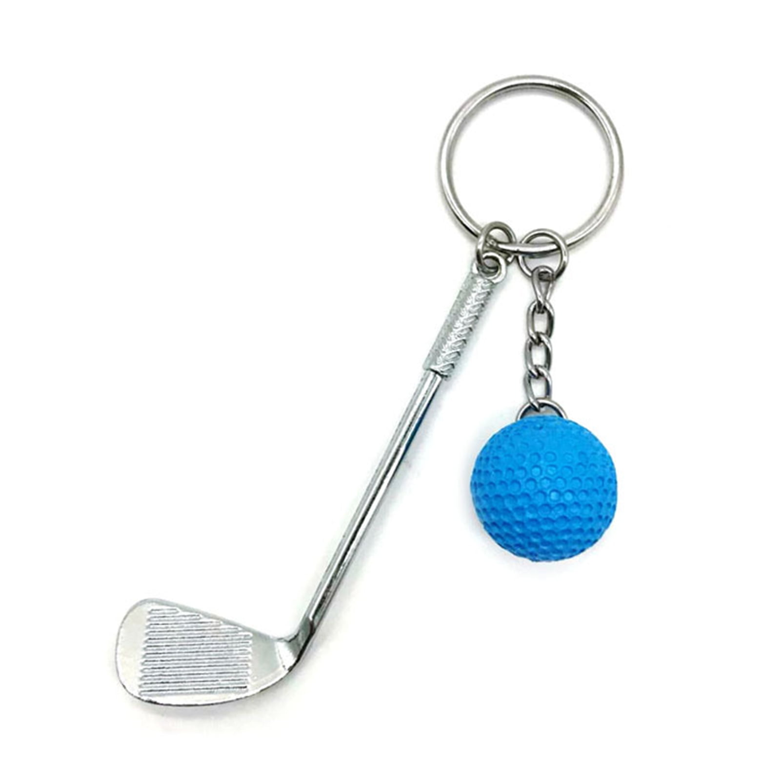 POOL BALL 8 Ball Sport Quality Chrome Keyring Picture Both Sides 
