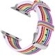 thumbnail image 1 of Durable Canvas Watch Bands Compatible with Apple Watch 45mm 41mm 44mm 40mm 42mm 38mm, Premium Nylon Wrist Watch Strap For iWatch Sery 7 6 5 4 3 2 1 Ba, 1 of 4
